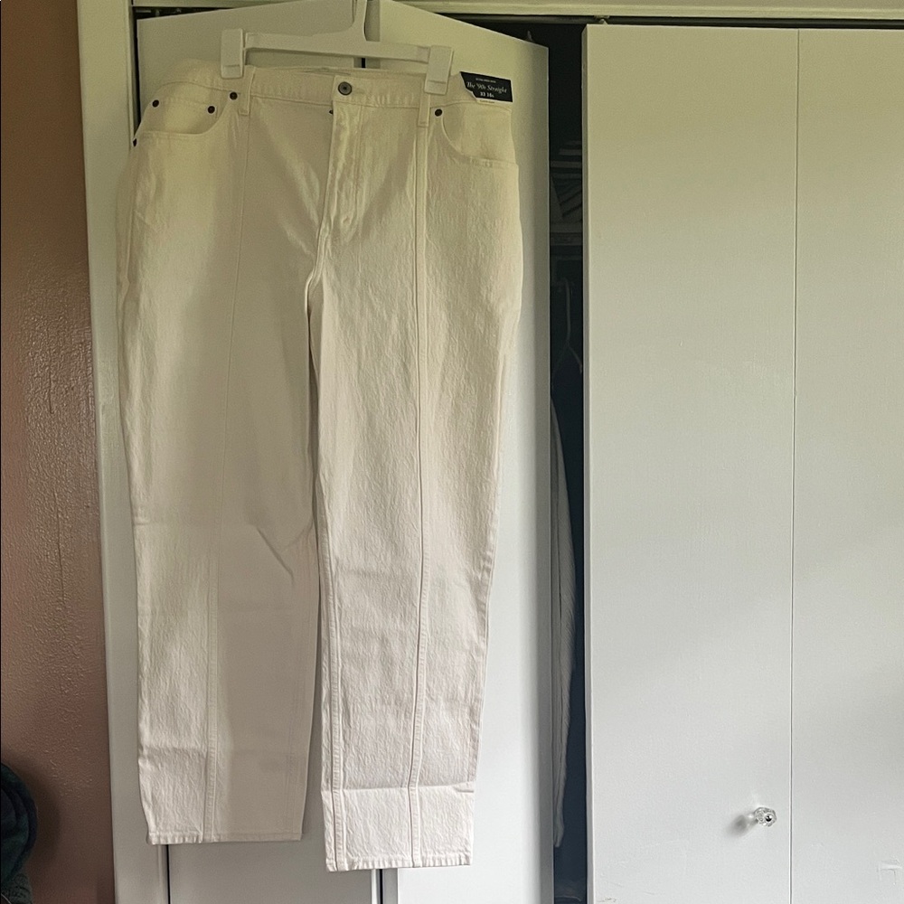 Abercrombie & Fitch Women’s Off-White Jeans